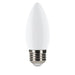 Halco B11-FR-FLED4-950-E26-3WD LED Filament B11 Lamp E26 Base 5000K 3-Way 2.2W/3.3W/5.5W Lumen Selectable 200Lm/300Lm/500Lm 90 CRI 120V Frosted (82724)