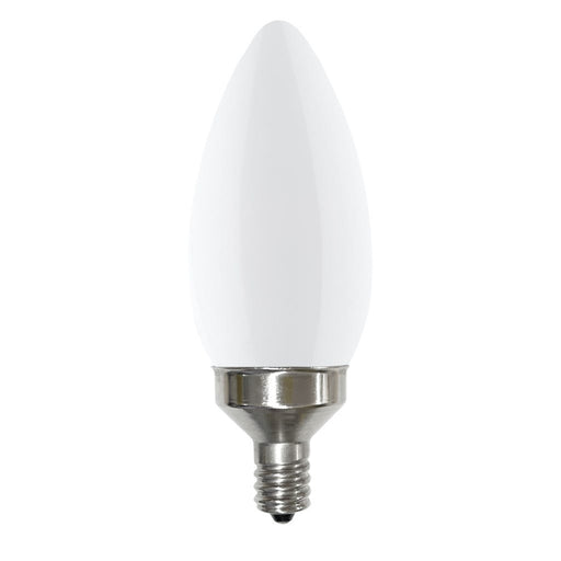 Halco 9B11-FR-FLED4-927-E12-D LED Filament B11 Lamp Candelabra E12 Base 2700K 8.8W 800Lm Frosted 90 CRI 120V Dimmable (82564)