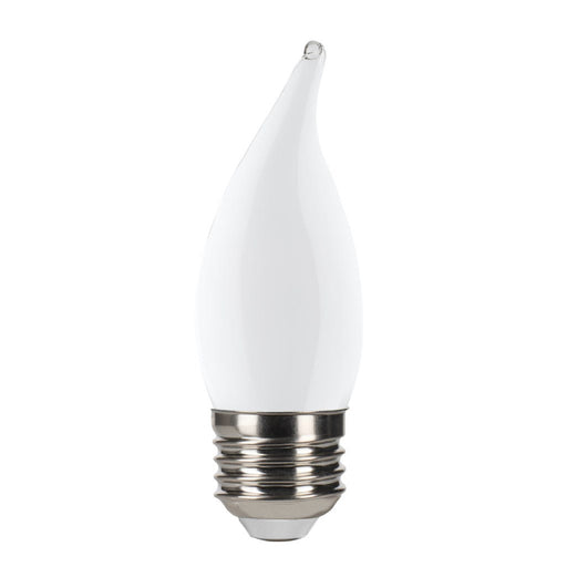 Halco 3CA11-FR-FLED4-930-E26-D LED Filament CA11 Lamp Medium E26 Base 3000K 3.3W 300Lm Frosted 90 CRI 120V Dimmable (82622)