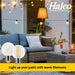 Halco 3G16.5-FR-FLED4-927-E12-D LED Filament G16.5 Lamp Candelabra E12 Base 2700K 2.7W 250Lm Frosted 90 CRI 120V Dimmable (82645)