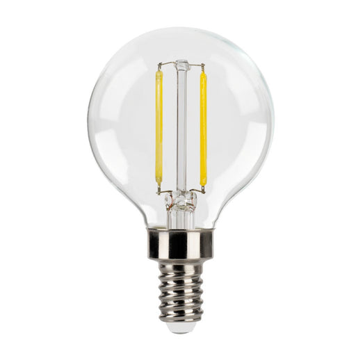 Halco 3G16.5-CL-FLED4-930-E12-D LED Filament G16.5 Lamp Candelabra E12 Base 3000K 2.7W 250Lm Clear 90 CRI 120V Dimmable (82643)