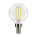 Halco 3G16.5-CL-FLED4-950-E12-D LED Filament G16.5 Lamp Candelabra E12 Base 5000K 2.7W 250Lm Clear 90 CRI 120V Dimmable (82644)