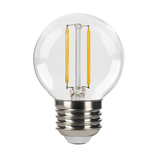 Halco 3G16.5-CL-FLED4-927-E26-D LED Filament G16.5 Lamp Medium E26 Base 2700K 2.7W 250Lm Clear 90 CRI 120V Dimmable (82660)