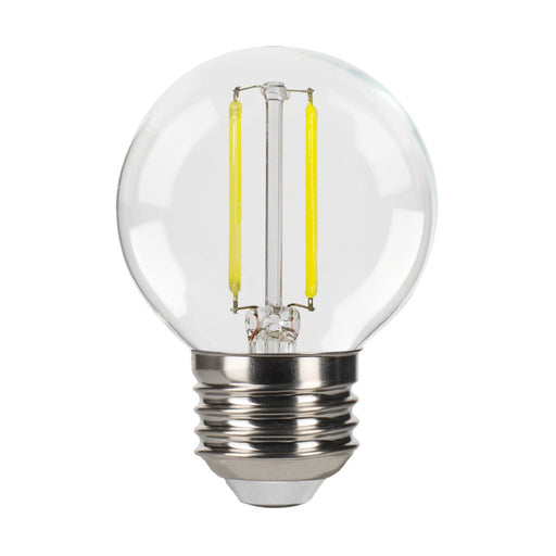 Halco 3G16.5-CL-FLED4-950-E26-D LED Filament G16.5 Lamp Medium E26 Base 5000K 2.7W 250Lm Clear 90 CRI 120V Dimmable (82662)