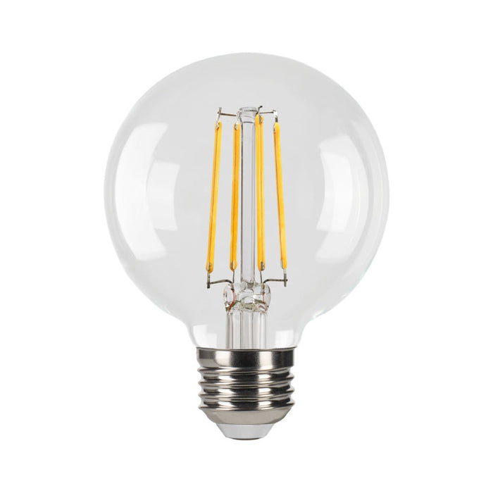 Halco 9G25-CL-FLED4-927-E26-D-T24 LED Filament G25 Lamp Medium E26 Base 2700K 9W 800Lm Clear 90 CRI 120V Dimmable (82675)