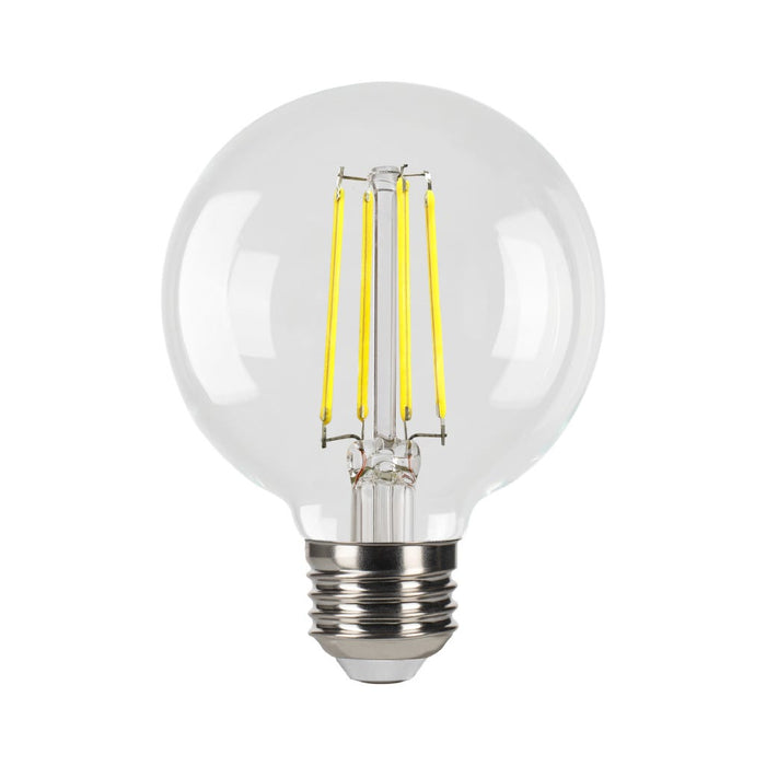 Halco 9G25-CL-FLED4-950-E26-D-T24 LED Filament G25 Lamp Medium E26 Base 5000K 9W 800Lm Clear 90 CRI 120V Dimmable (82677)