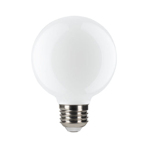 Halco 9G25-FR-FLED4-930-E26-D-T24 LED Filament G25 Lamp Medium E26 Base 3000K 9W 800Lm Frosted 90 CRI 120V Dimmable (82679)