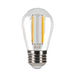 Halco 2S14-CL-FLED4-927-E26-D LED Filament S14 Lamp Medium E26 Base 2700K 2.2W 200Lm Clear 90 CRI 120V Dimmable (82681)