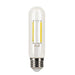 Halco 5T10-CL-FLED4-930-E26-D LED Filament T10 Lamp 5 Inch Medium E26 Base 3000K 5W 450Lm 90 CRI 120V Clear Dimmable (82700)