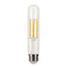 Halco 9T10-CL-FLED4-927-E26-D LED Filament T10 Lamp 6.5 Inch Medium E26 Base 2700K 8.8W 800Lm 90 CRI 120V Clear Dimmable (82702)