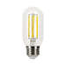 Halco 9T14-CL-FLED4-930-E26-D LED Filament T14 Lamp 4.25 Inch Medium E26 Base 3000K 8.8W 800Lm 90 CRI 120V Clear Dimmable (82709)