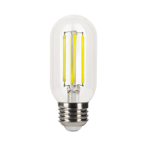 Halco 9T14-CL-FLED4-950-E26-D LED Filament T14 Lamp 4.25 Inch Medium E26 Base 5000K 8.8W 800Lm 90 CRI 120V Clear Dimmable (82710)