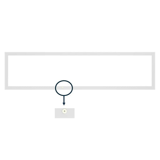 Halco FPLCR-14-LS-CS-UNV-EM 1X4 Flat Panel Controls Ready 3.5Mm Jack Lumen/CCT Selectable 2500Lm/3125Lm/3750Lm 3500K/4000K/5000K 120-277V 0-10V Dimming Emergency Battery Backup (90527)