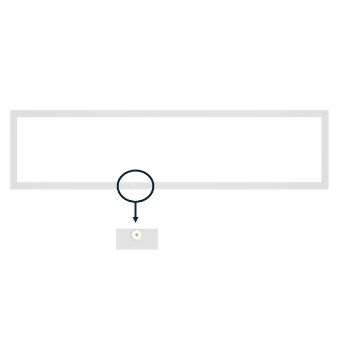 Halco FPLCR-14-LS-CS-UNV-EM 1X4 Flat Panel Controls Ready 3.5Mm Jack Lumen/CCT Selectable 2500Lm/3125Lm/3750Lm 3500K/4000K/5000K 120-277V 0-10V Dimming Emergency Battery Backup (90527)