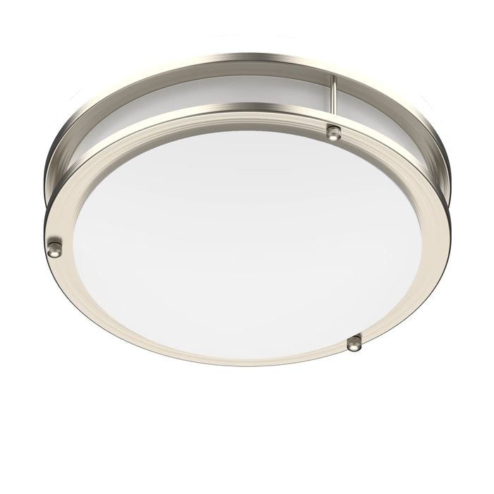 Halco FM-DR12-16-CS ProLED Selectable Flush Mount Double Ring 12 Inch 16W Selectable CCT 120V Dimmable (90260)