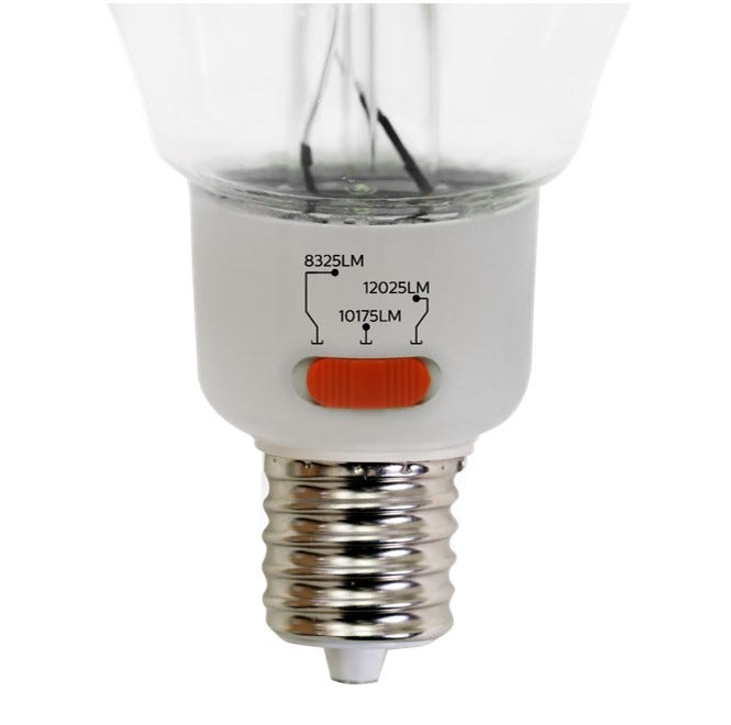 Halco HiLED65S-840-EX39 LED HID Filament ED37 Lamp Wattage Selectable 45W/55W/65W 4000K EX39 Base 80 CRI (84905)