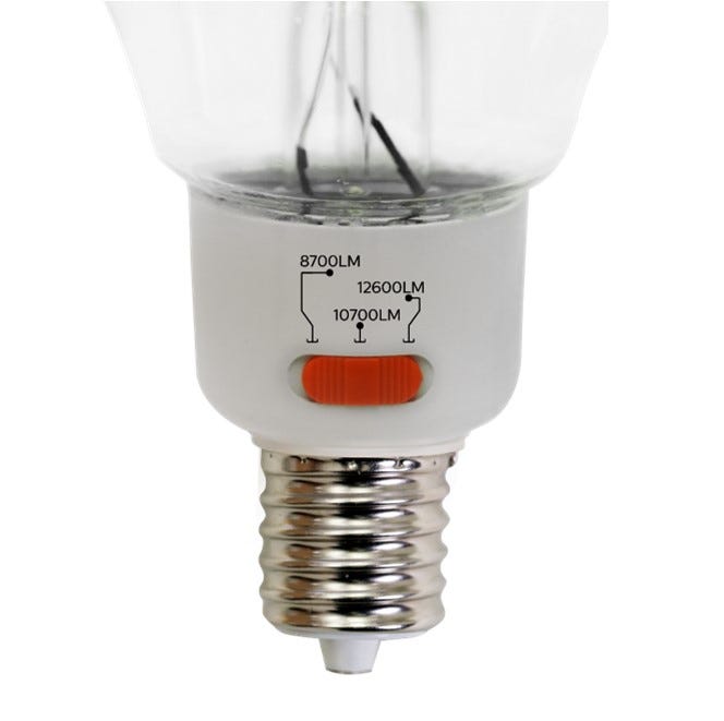 Halco HiLED65S-850-EX39 LED HID Filament ED37 Lamp Wattage Selectable 45W/55W/65W 5000K EX39 Base 80 CRI (84906)