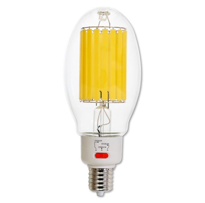 Halco HiLED85S-840-EX39 LED HID Filament ED37 Lamp Wattage Selectable 60W/68W/85W 4000K EX39 Base 80 CRI (84908)