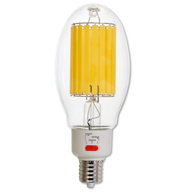 Halco HiLED85S-850-EX39 LED HID Filament ED37 Lamp Wattage Selectable 60W/68W/85W 5000K EX39 Base 80 CRI (84909)