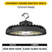 Halco HoverBay Round LED Black Selectable High Bay 
