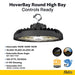 Halco HoverBay Round LED Black Selectable High Bay 