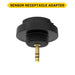 Halco PSC-ZKV-BLE-PIR-KIT-SR-BN TruBlu SIG Mesh Fixture PIR Sensor Controller With 3.5Mm Pin To Z-10 Base Adaptor Kit For High/Low Bay Z-10 Bronze 12-24VDC Single Channel 0-10V Dimming Indoor/Outdoor With Photocell For High Bay/Area/Floods (25441)
