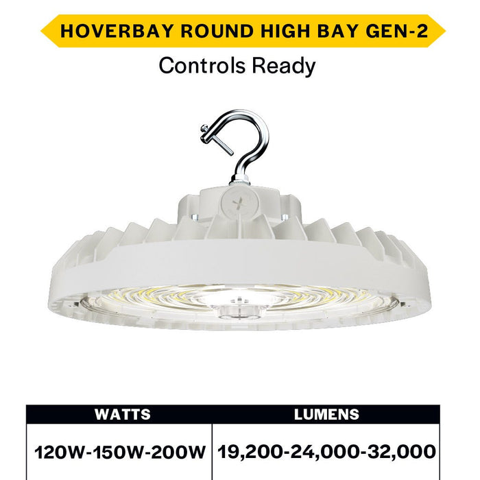 Halco HoverBay Round LED White Selectable High Bay 
