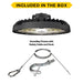 Halco HoverBay Round LED Black Selectable High Bay 