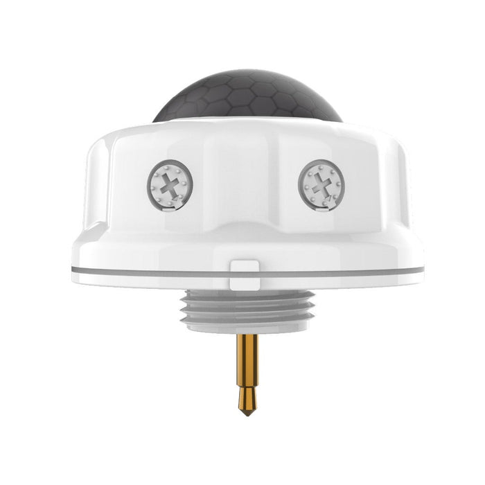 Halco HSN-SEN-PIR-DAY-010-3.5-WH Haisen PIR Sensor 12VDC Input 0-10V Dimming With Daylight Harvesting And Photocell Function 3.5Mm Audio Pin White (37323)