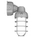 Halco VPTAJR-E26-U-GR Vaportight Adjustable Arm Jelly Jar E26 Lamp Ready 120-277Vac Gray Die-Cast Body Silicone Gasketing (12555)