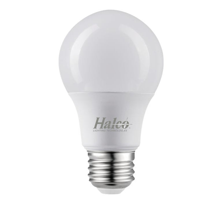 Halco 9A19-LED5-827-D 9W LED A19 Bulb E26 Base 2700K 120V 80 CRI Dimmable Generation 5 (85094)