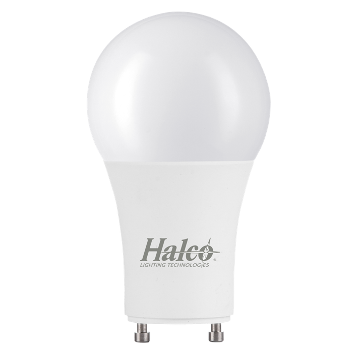 Halco 9A19-GU24-LED5-930-D-T20T24 LED A19 9W GU24 Base 90 CRI 3000K Dimmable Generation 5 (85154)
