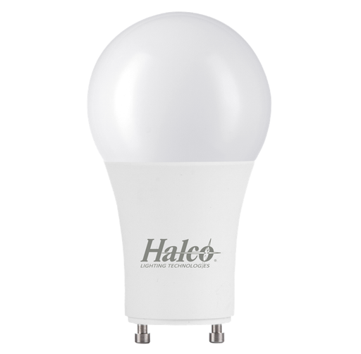 Halco 9A19-GU24-LED5-927-D-T20T24 LED A19 9W GU24 Base 90 CRI 2700K Dimmable Generation 5 (85153)