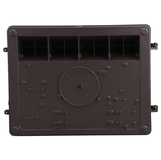 Halco LPWP-3-LS-CS-U-BZ Low Profile Wall Pack Size 3 Selectable 13000-18000Lm 100W/120W/140W 3000K/4000K/5000K Photocell Enable-Disable 120-277V Bronze (39863)