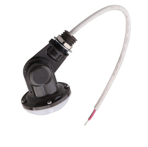 Halco DCPIR-OUT-BZ DC Bi-Level Pir Motion Sensor Outdoor Rated [For LPWP-1] With Adjustable Arm Bronze Bracket [Requires Remote 24876 To Program] (39882)