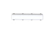 Halco LVPT-2-LS-CS-U LED Linear Vaportight 2 Foot with Controls Ready 3.5mm Receptacle Selectable 2780Lm/3425Lm/4083Lm 20W/25W/30W 3500K/4000K/5000K 120-277V Suspended Chain Mount (28110)