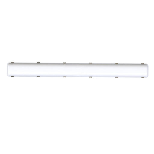Halco LVPT-4-LS-CS-U LED Linear Vaportight 4 Foot with Controls Ready 3.5mm Receptacle Selectable 5600Lm/6900Lm/8172Lm 40W/50W/60W 3500K/4000K/5000K 120-277V Suspended Chain Mount (28111)