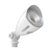 Halco MBUL-10-CS-U-WH LED Mini Bullet Flood 10W CCT Selectable 3000K/4000K/5000K 120-277V 60 Degree Beam Angle Non-Dimmable White With Optional Photocell (25591)