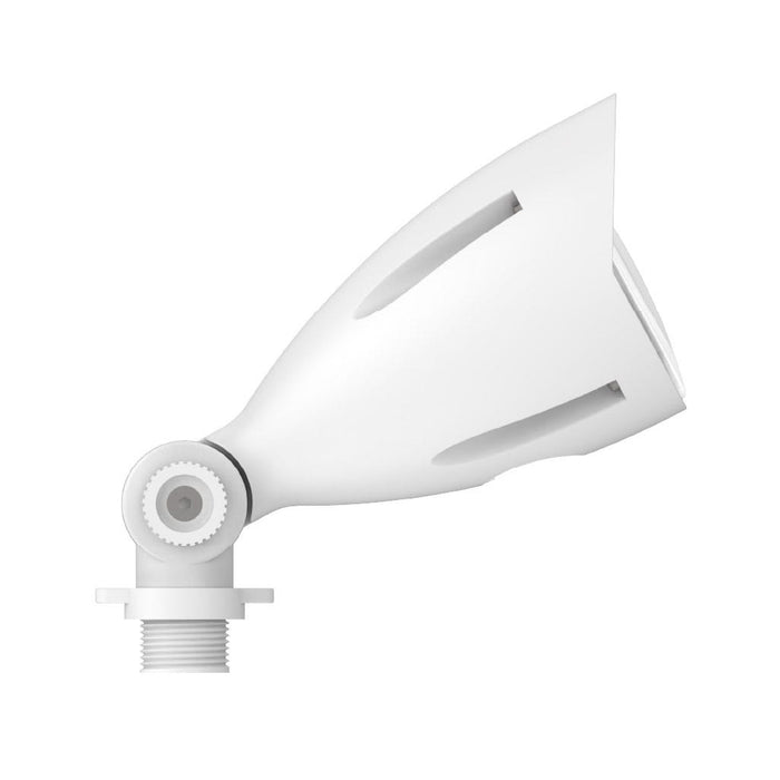 Halco MBUL-10-CS-U-WH LED Mini Bullet Flood 10W CCT Selectable 3000K/4000K/5000K 120-277V 60 Degree Beam Angle Non-Dimmable White With Optional Photocell (25591)