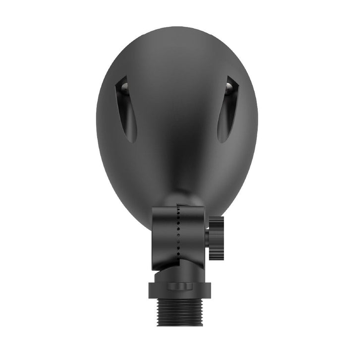 Halco MBUL-10-CS-U-BL LED Mini Bullet Flood 10W CCT Selectable 3000K/4000K/5000K 120-277V 60 Degree Beam Angle Non-Dimmable Black With Optional Photocell (25592)