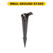 Halco MBUL-GS-BZ 8 Inch Ground Stake Aluminum Bronze Finish For MBUL Mini Bullet Floods (25599)