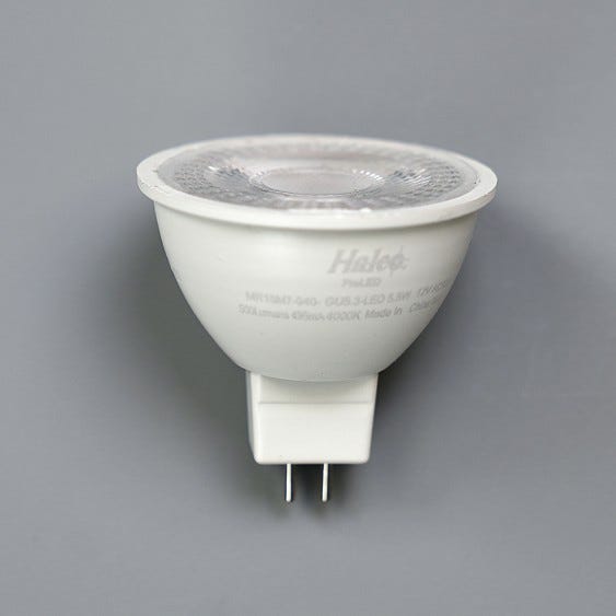 Halco MR16M3-GU5.3-LED LED MR16 Flood 3W 4000K GU5.3 Base 40 Degree 12V 250Lm Dimmable (20013)