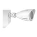 Halco PFL-LS-CS-U-WH Patrol LED Security Flood Dual Heads Selectable 1450Lm/2175Lm/2900Lm 10W/15W/20W 3000K/4000K/5000K 120-277 VAC White No Motion Sensor (25597)
