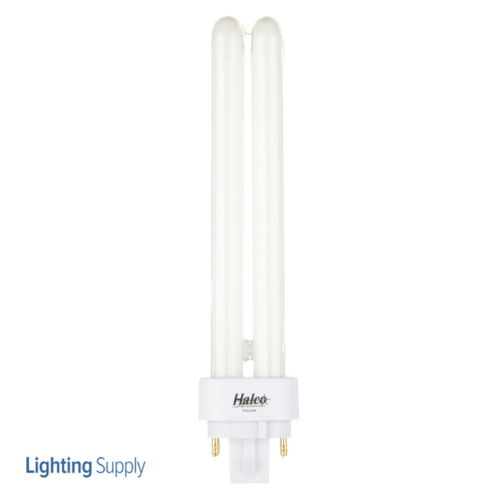 Halco PL26D/E/41/ECO Compact Fluorescent 26W 120V 4100K 1800Lm G24Q-3 Base Dimmable Double Tube Prolume Bulb (109094)