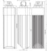 Halco PLT16H-840-BYP-2P-LED 15.5W Horizontal LED 2-Pin Plug In Lamp 4000K Ballast Bypass Type B Non-Dimmable G24d Base (82157)