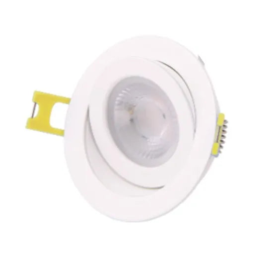 Halco DFDLG4-12-CS ProLED Select Direct Fit Gimbal Downlight 4 Inch 12W CCT Selectable 2700K/3000K/3500K/4000K/5000K 120V Dimmable (82116)