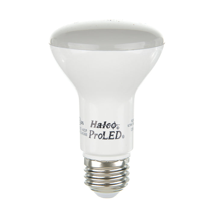 Halco R20FL6/830/LED 6.5W LED R20 3000K 120V 82 CRI Medium E26 Base Dimmable Frost Bulb (80986)
