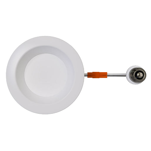 Halco RDLC-6-CS-ST-120V Residential Retrofit Downlight 6 Inch 900lm 10W CCT Selectable 2700K/3000K/3500K/4000K/5000K Smooth Trim 120V Triac Dimming (89018)