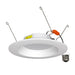 Halco RDLC-6-CS-ST-120V Residential Retrofit Downlight 6 Inch 900lm 10W CCT Selectable 2700K/3000K/3500K/4000K/5000K Smooth Trim 120V Triac Dimming (89018)
