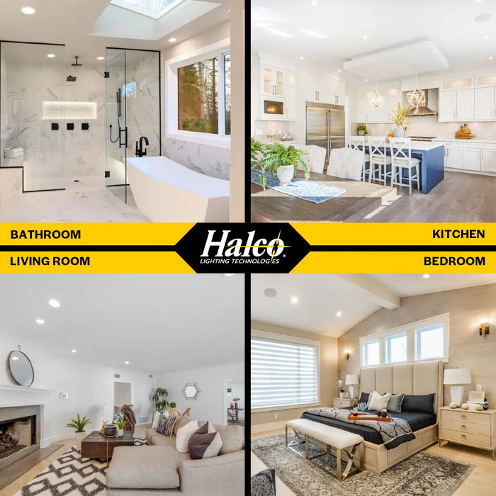 Halco LED Retrofit Slim Downlight Push Lens